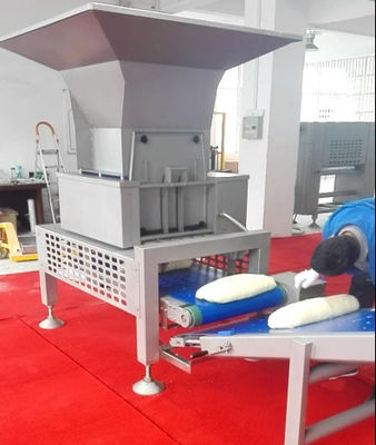 주문 고용량 반죽 믹서를 가진 통합 반죽 호퍼 반죽 Laminator 기계 온라인 제조