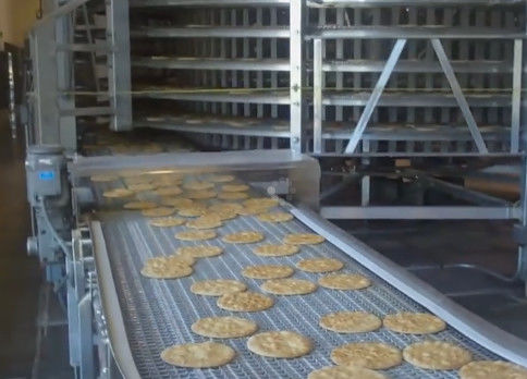 주문 유사한 Flatbread를 위한 기계 1200년 - 5400 Pcs/Hr를 만드는 다기능 자동적인 피자 온라인 제조