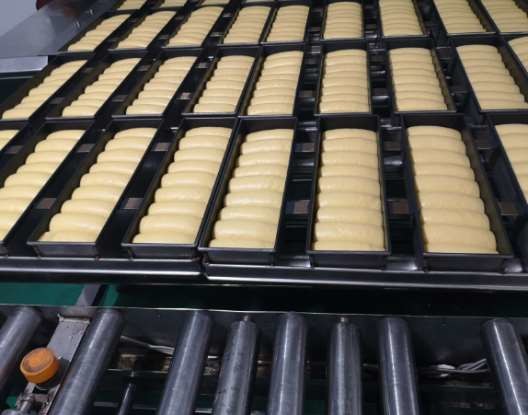 Tin 300kg/Hr Baguette Production Line Making Loaf Artisan Bread